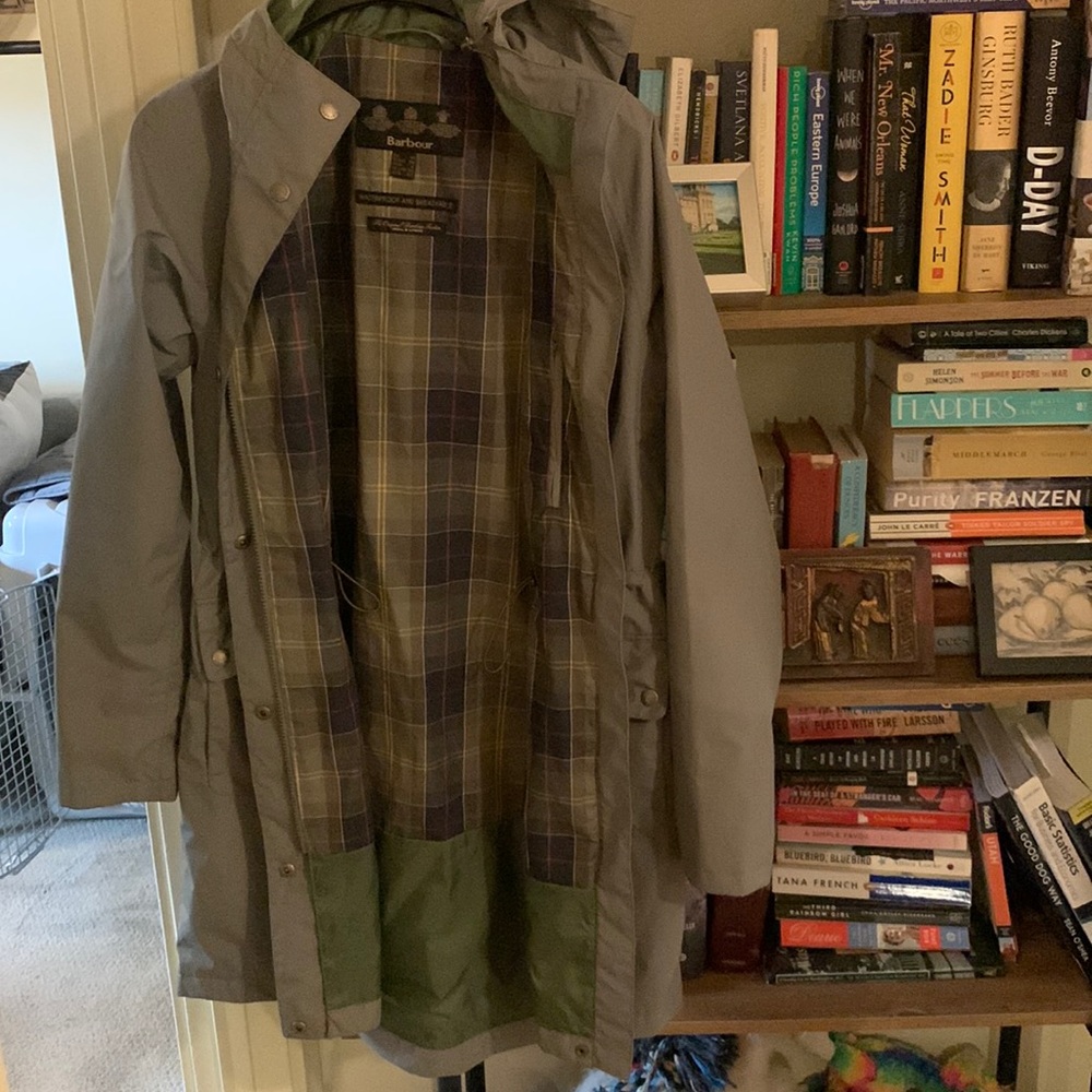 Barbour raincoat